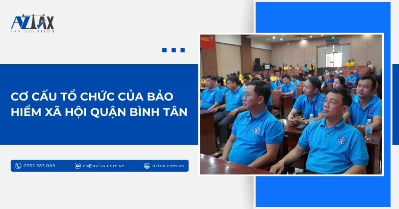 Cơ cấu tổ chức của bảo hiểm xã hội Quận Bình Tân