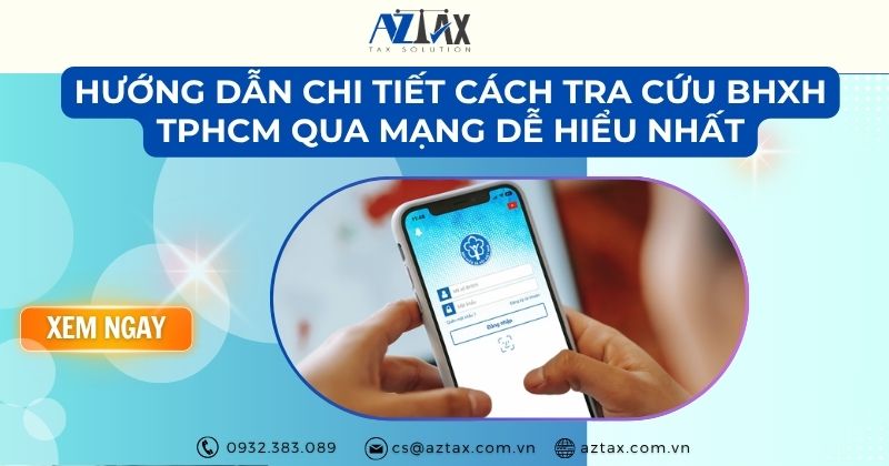 Hướng dẫn chi tiết cách tra cứu BHXH TPHCM qua mạng dễ hiểu nhất
