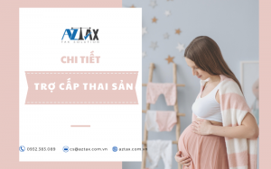 Chi tiết trợ cấp thai sản