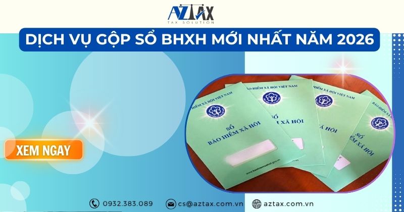 Dịch vụ gộp sổ bảo hiểm xã hội uy tín, nhanh chóng