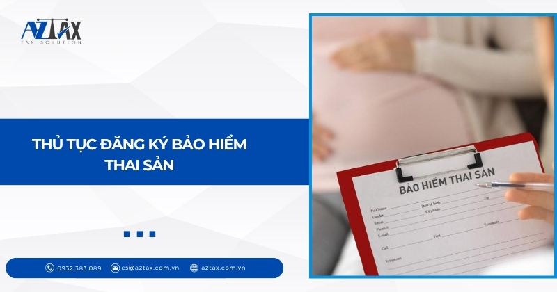 Thủ tục đăng ký bảo hiểm thai sản
