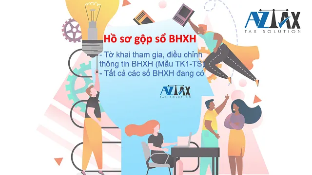Hồ sơ gộp sổ BHXH