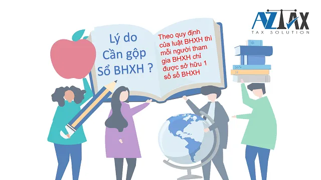 Lý do cần gộp sổ BHXH