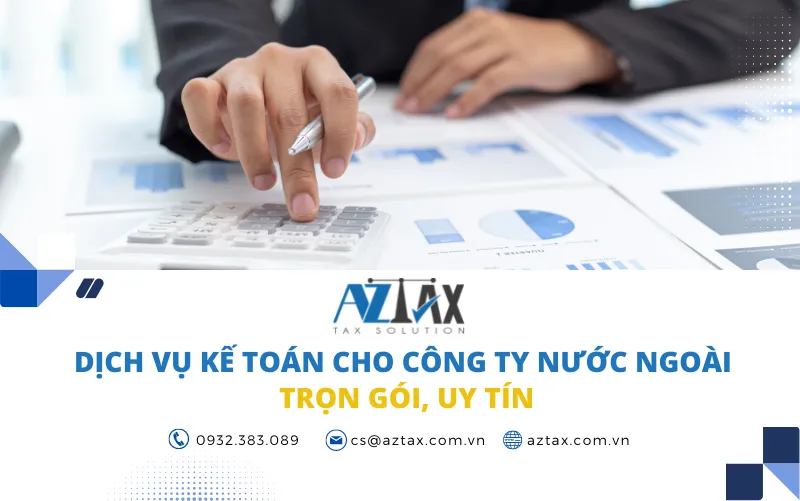 Dịch vụ kế toán cho công ty nước ngoài
