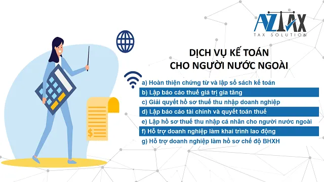 Dịch vụ kế toán cho công ty nước ngoài tại AZTAX