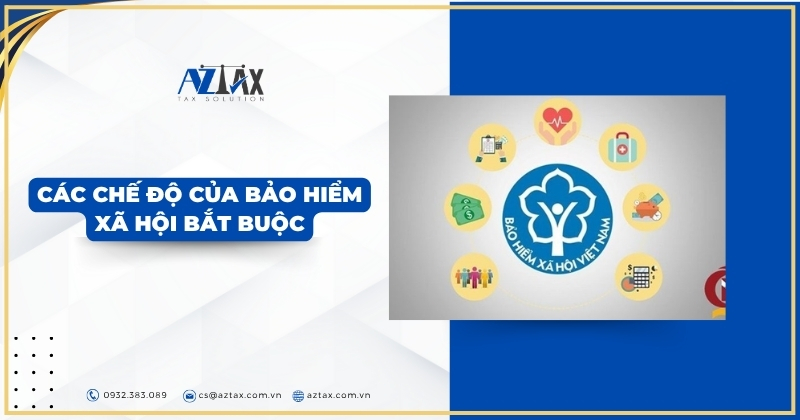 Các chế độ của bảo hiểm xã hội bắt buộc