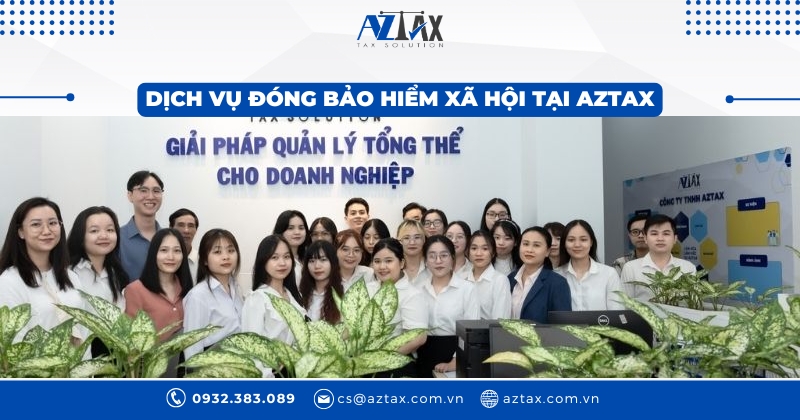 Dịch vụ đóng bảo hiểm xã hội tại AZTAX