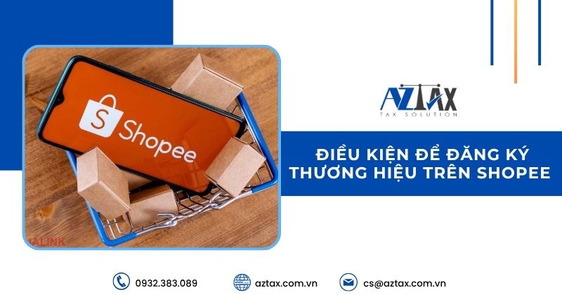 Điều kiện để đăng ký thương hiệu trên Shopee