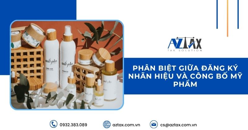 Phân biệt giữa đăng ký nhãn hiệu và công bố mỹ phẩm