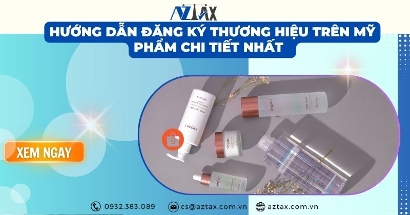 Hướng dẫn đăng ký thương hiệu trên mỹ phẩm chi tiết nhất