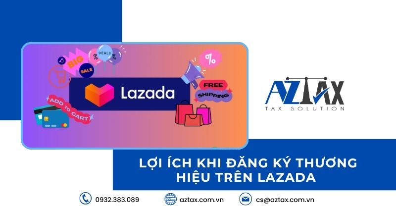 Lợi ích khi đăng ký thương hiệu trên Lazada