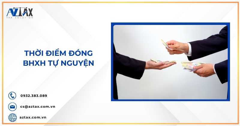 Thời điểm đóng BHXH tự nguyện