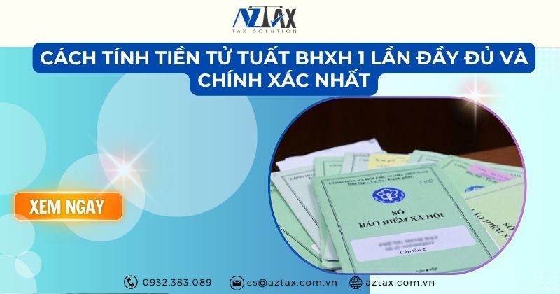 Cách tính tiền tử tuất một lần chính xác nhất 2026