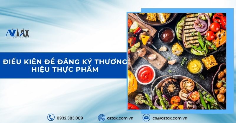 Điều kiện để đăng ký thương hiệu thực phẩm