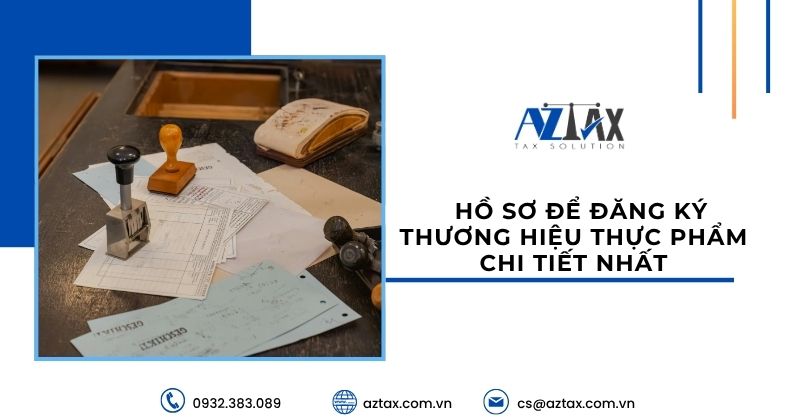Hồ sơ để đăng ký thương hiệu thực phẩm chi tiết nhất