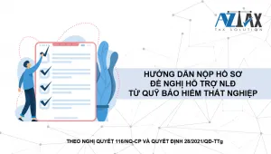 Hướng dẫn nộp hồ sơ đề nghị hỗ trợ từ quỹ BHTN