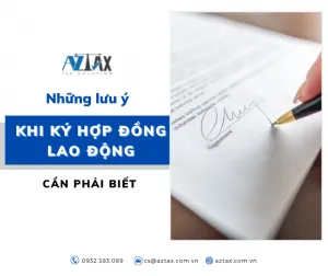 Lưu ý khi ký hợp đồng lao động