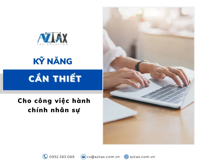 Kỹ năng cần thiết cho hành chính nhân sự