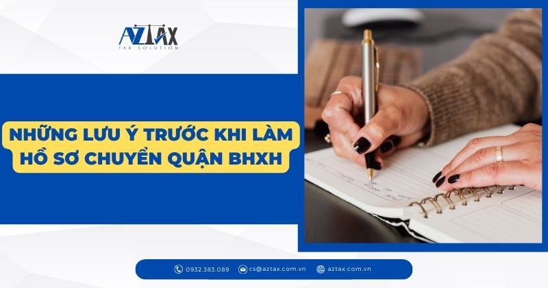 Những lưu ý trước khi làm hồ sơ chuyển quận BHXH