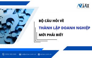 cau hoi ve thanh lap doanh nghiep