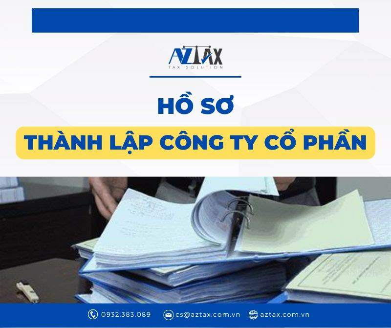 Để đăng ký doanh nghiệp cổ phần hồ sơ thành lập công ty bao gồm những gì?