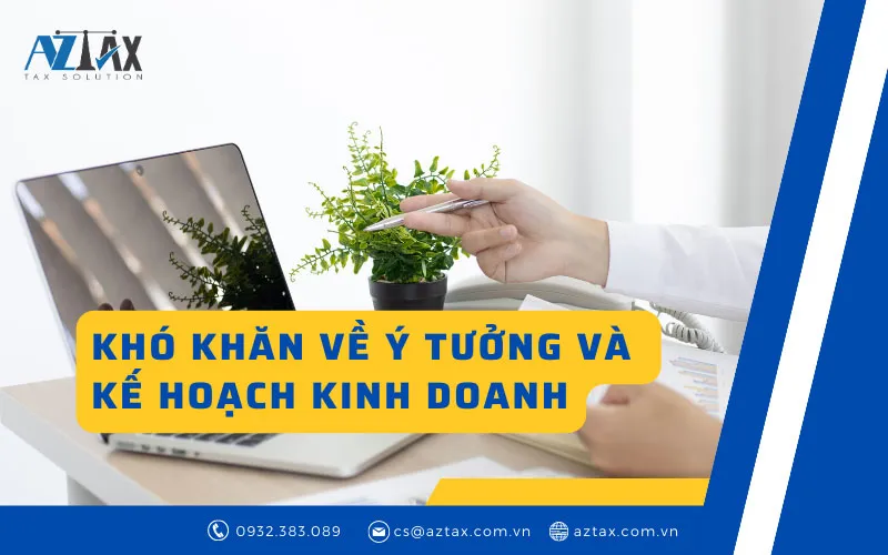 kho khan vè y tuong ke hoach kinh doanh