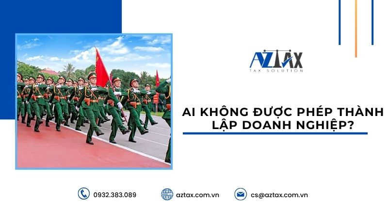 Ai không được phép thành lập doanh nghiệp?