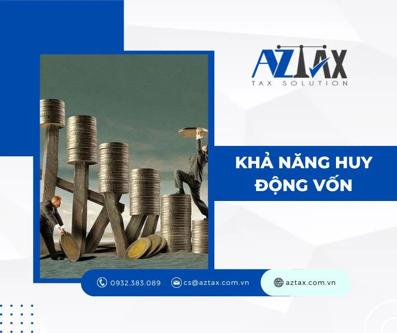 Khả năng huy động vốn của công ty