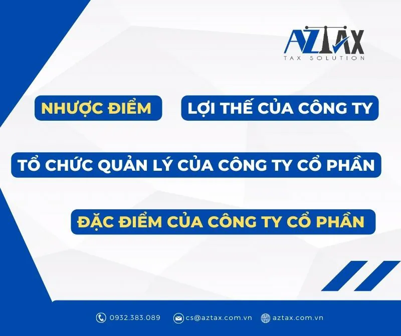 Khái quát về lợi thế của Công ty cổ phần