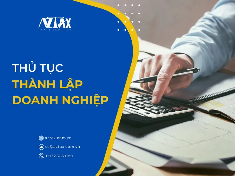 Thủ tục thành lập doanh nghiệp