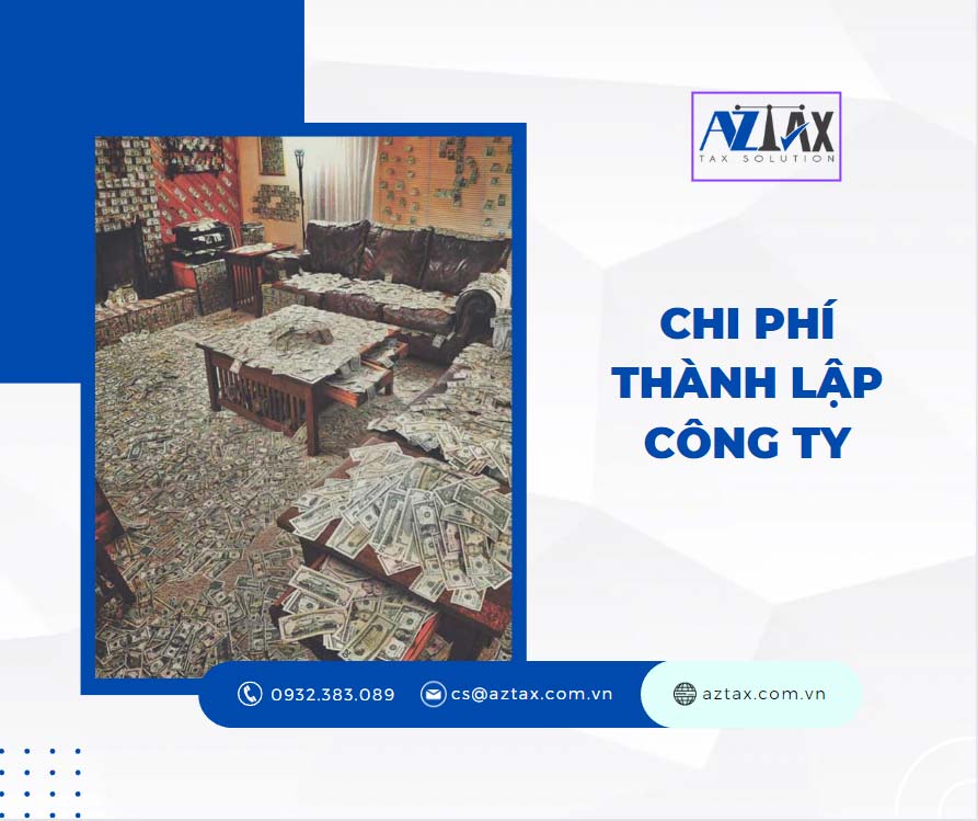 chi phi thanh lap cong ty