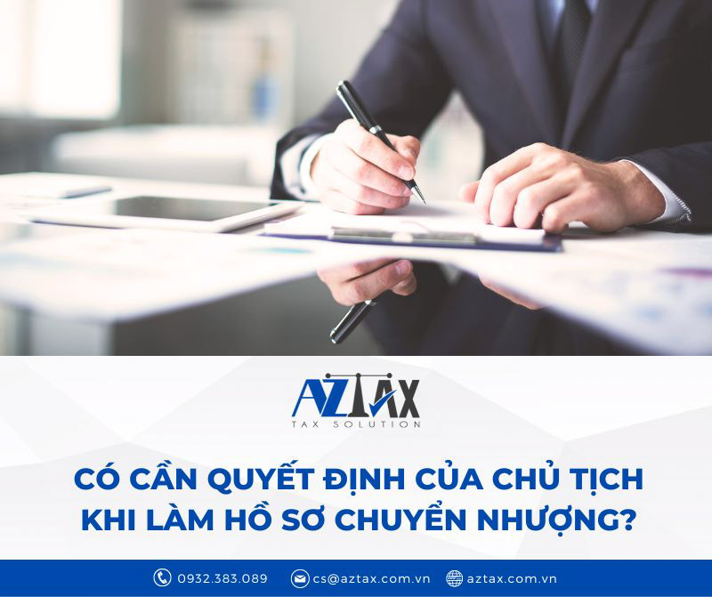 co can quyet cua chu tich khi lam ho so chuyen nhuong