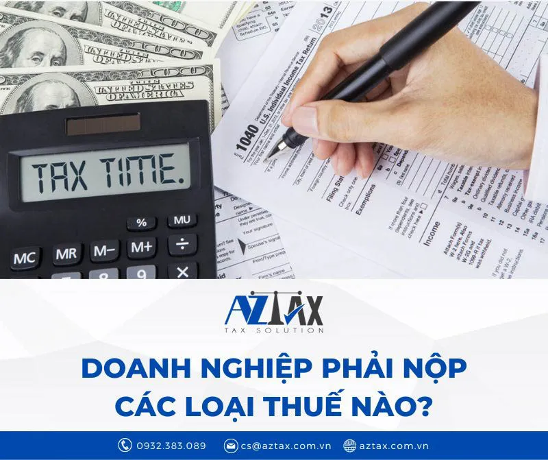 Doanh nghiệp tư nhân phải nộp các loại thuế nào?