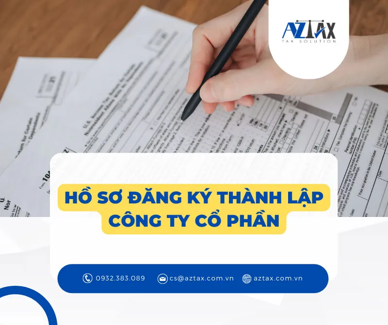 ho so dang ky thanh lap cong ty co phan
