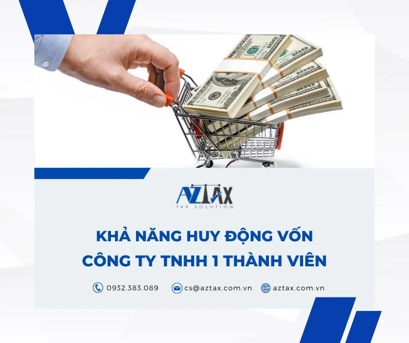 kha nang huy dong von cty tnhh 1 thành viên
