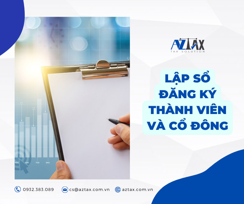 lap so dang ky thanh vien va co dong