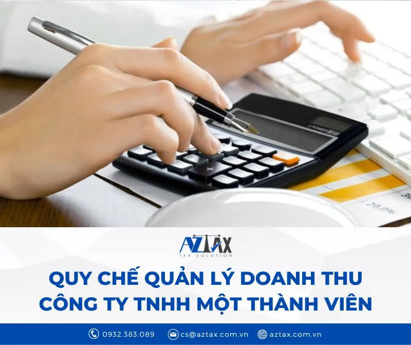 quy che quan ly doanh thu cong ty tnhh 1 thanh vien