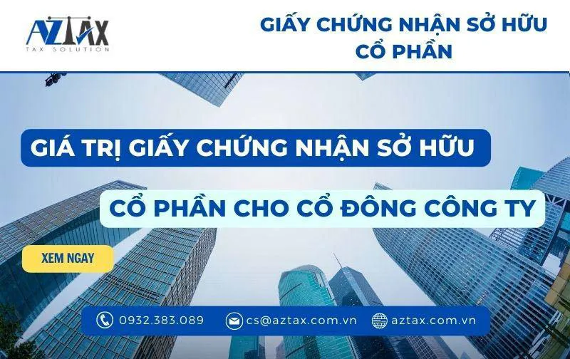 giay chung nhan so huu co phan