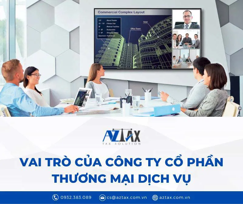 vai tro cua cong ty co phan thuong mai dich vu