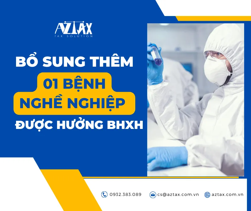 Bổ sung thêm 01 bệnh nghề nghiệp được hưởng BHXH