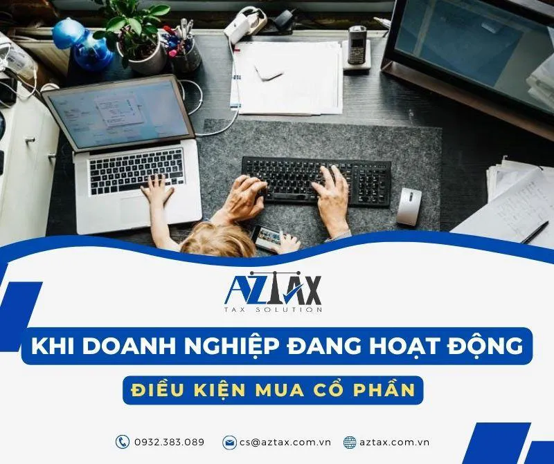 dieu kien mua co phan khi doanh nghiep dang hoat dong