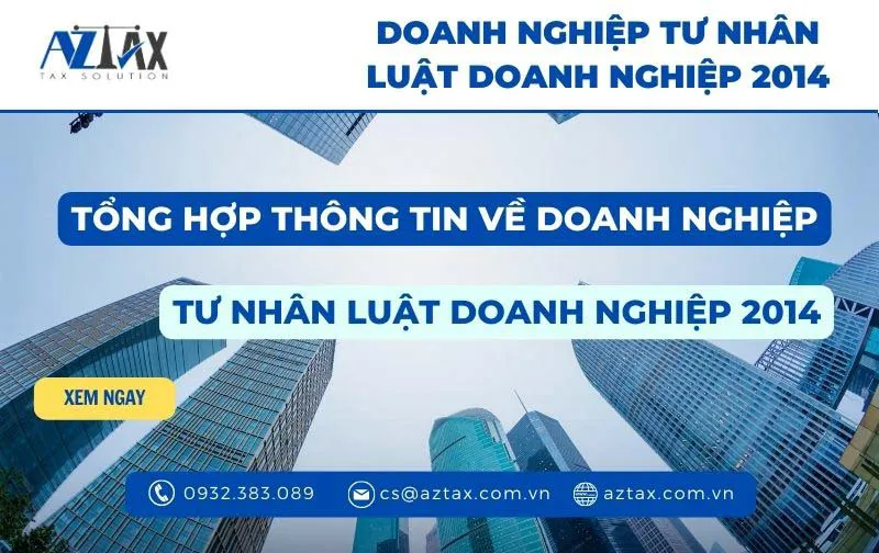doanh nghiep tu nhan luat doanh nghiep 2014