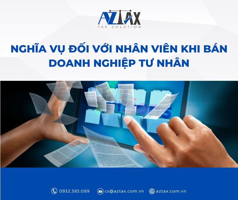 nghia vu cua doanh nghiep doi voi nhan vien khi ban doanh nghiep tu nhan