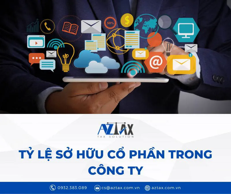 Tỷ lệ sở hữu cổ phần trong Công ty