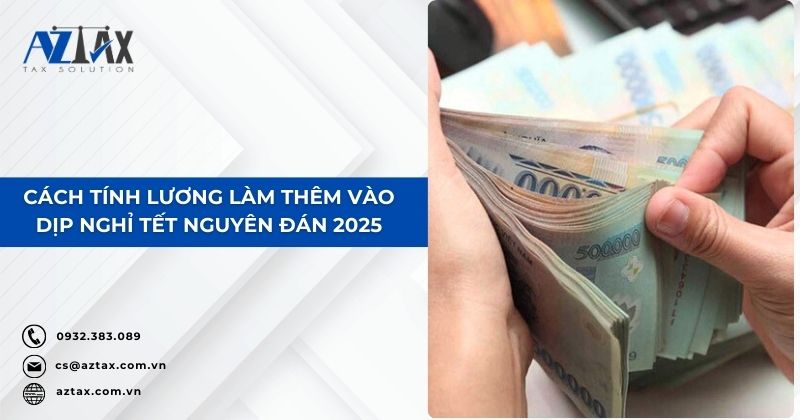 Cách tính lương làm thêm vào dịp nghỉ Tết Nguyên đán 2025