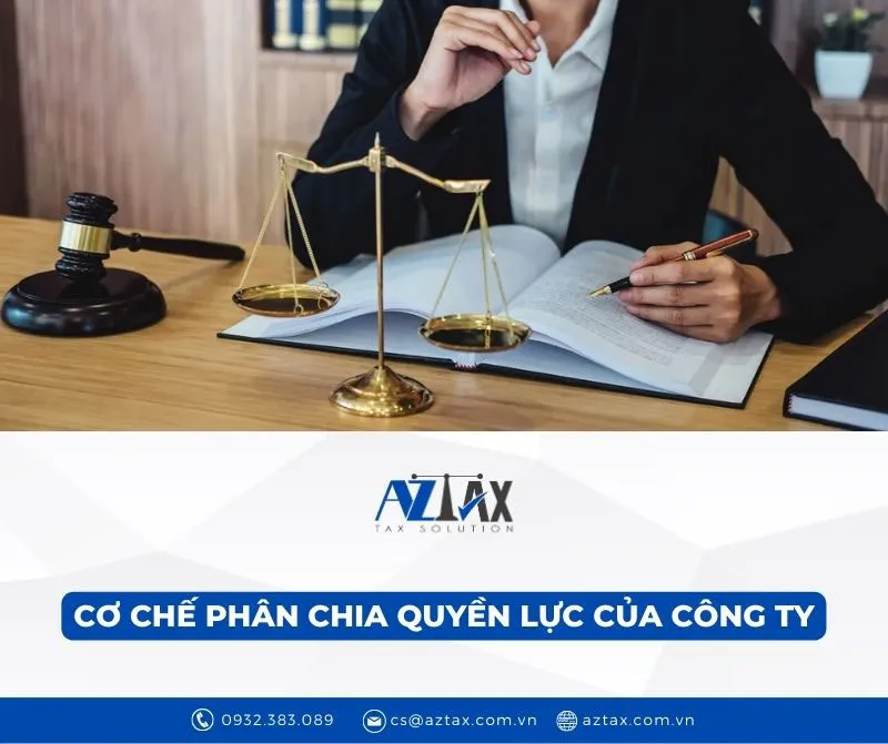 co che phan chia quyen luc trong cong ty