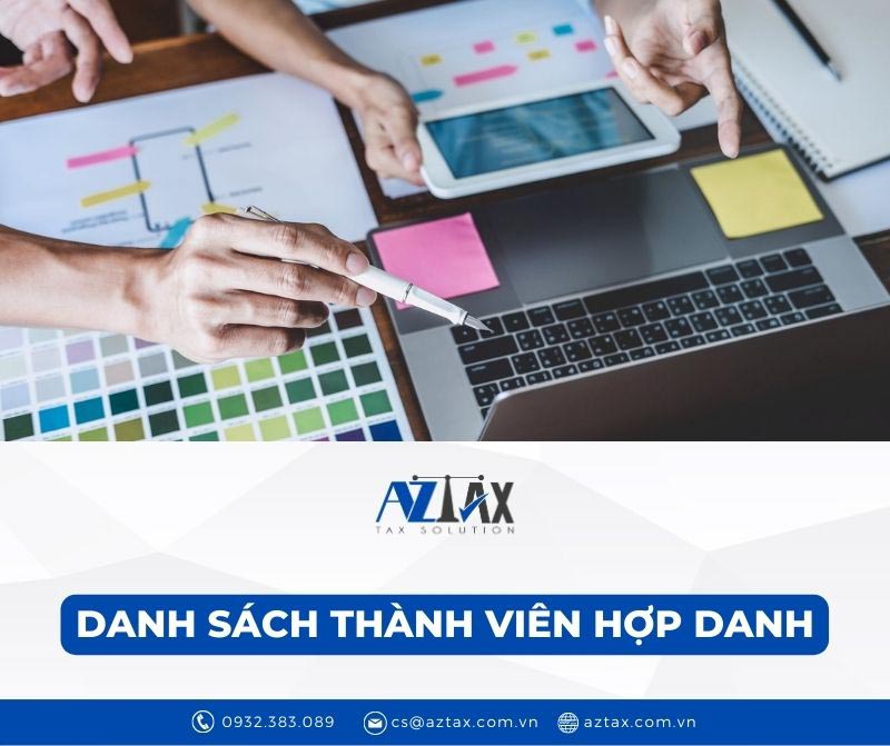 danh sach thanh vien cong ty hop danh
