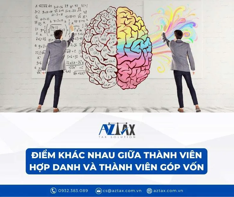 diem khac nhau giua thanh vien hop danh va thanh vien gop von