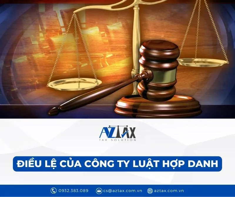 dieu le cong ty luat hop danh
