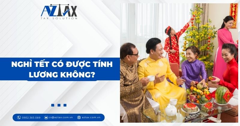 Nghỉ Tết có được tính lương không?